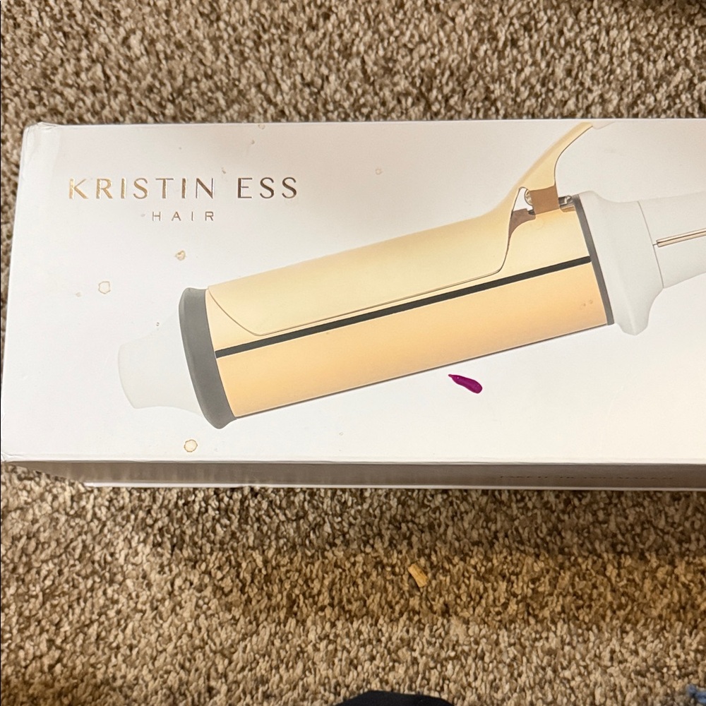 Kristin Ess Gold Curling Iron - Women Hair Styling Tool